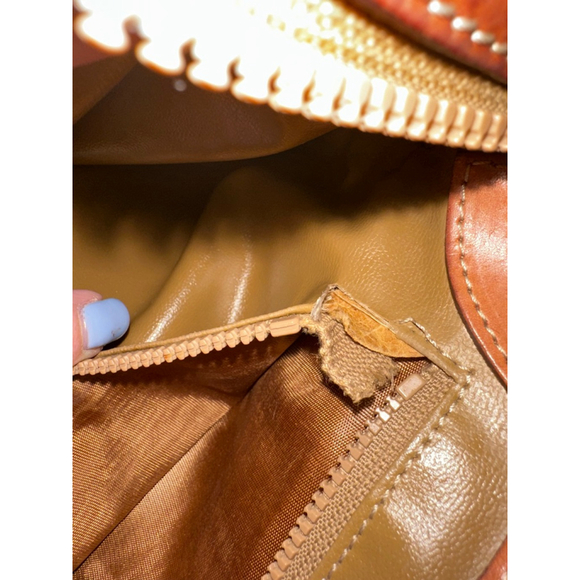 Celine Beige Brown Monogram Canvas Crossbody Bag - Picture 11 of 11